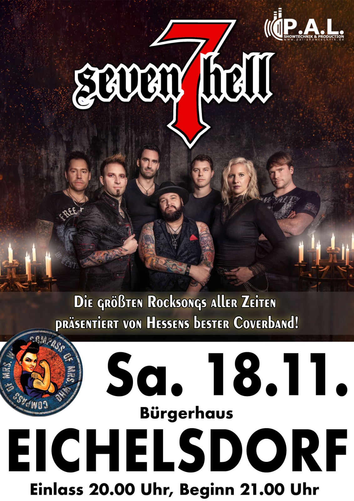 Seven Hell und die Mrs. in Eichelsdorf